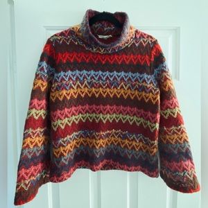 Anthropologie Funnel Neck Sweater
